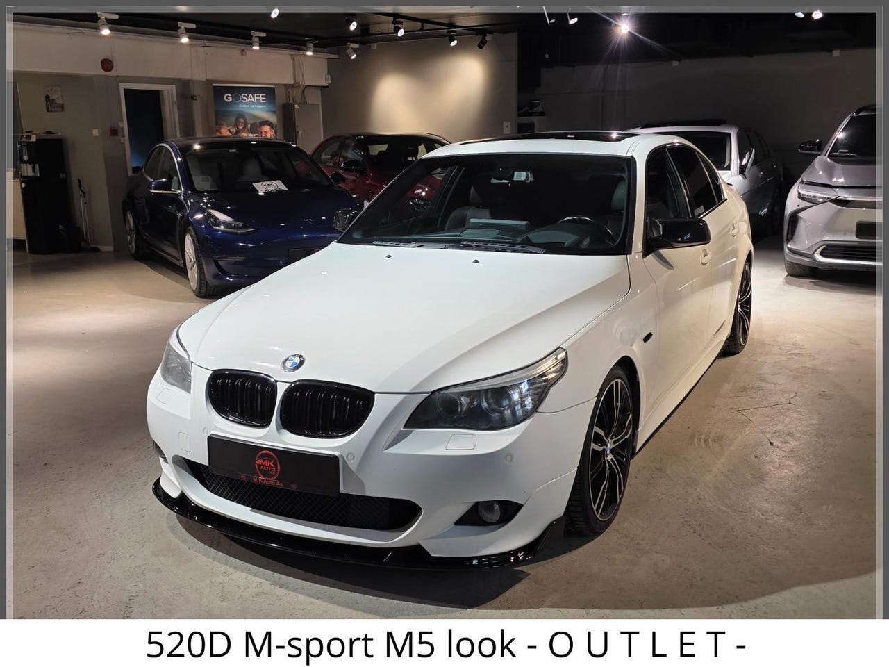 BMW 5-Serie 520D M-sport M5 look - O U T L E T -
