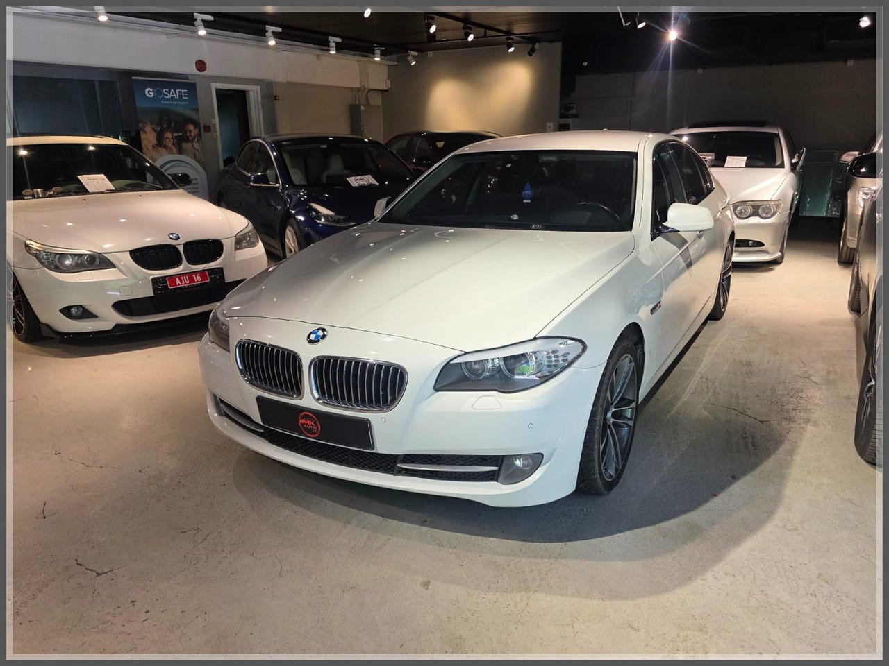 BMW 520d 520D// Masse Utstyr// Perle hvitt farge+++