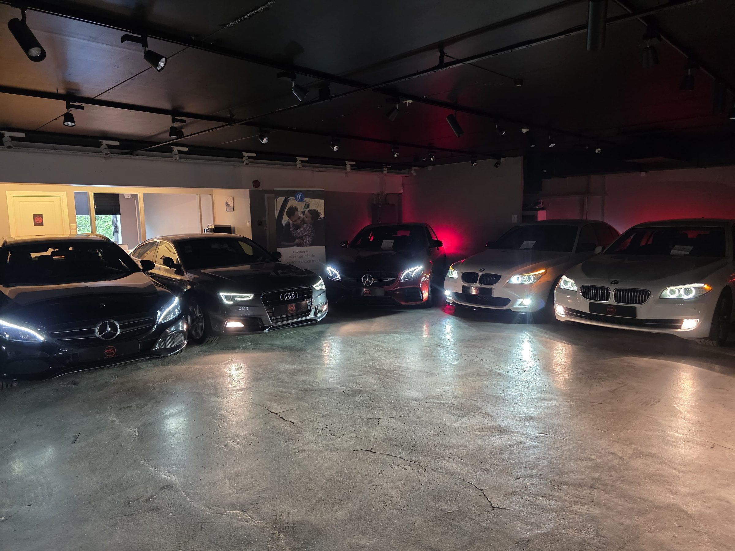 Hos MK Auto i Oslo